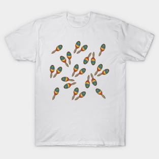 Rainbow Color Maracas T-Shirt